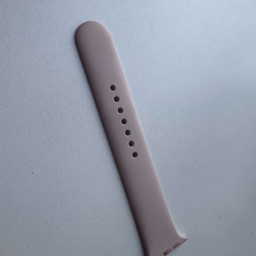 Pink Silicone Watch Band